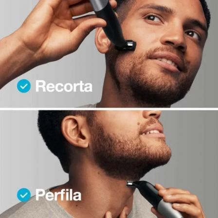 Braun Series X XT5100 Afeitadora y Recortadora Wet & Dry con 6 Accesorios